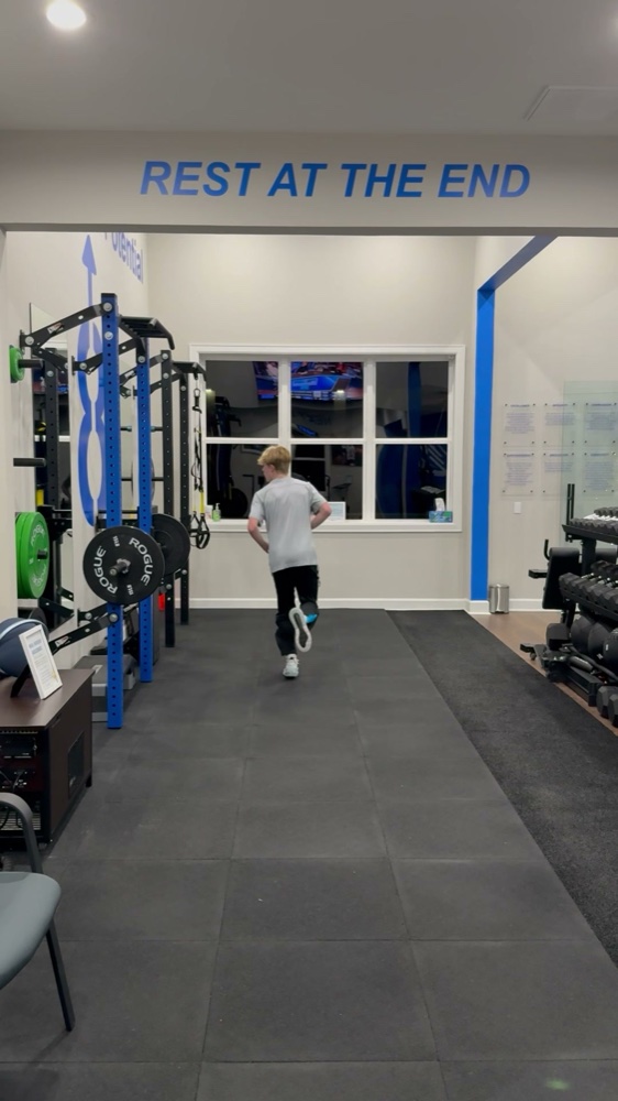 Speed and agility training on Elev8 turf